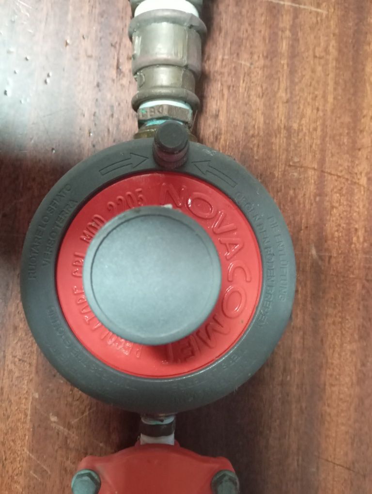 Redutor de gás para botijas grandes