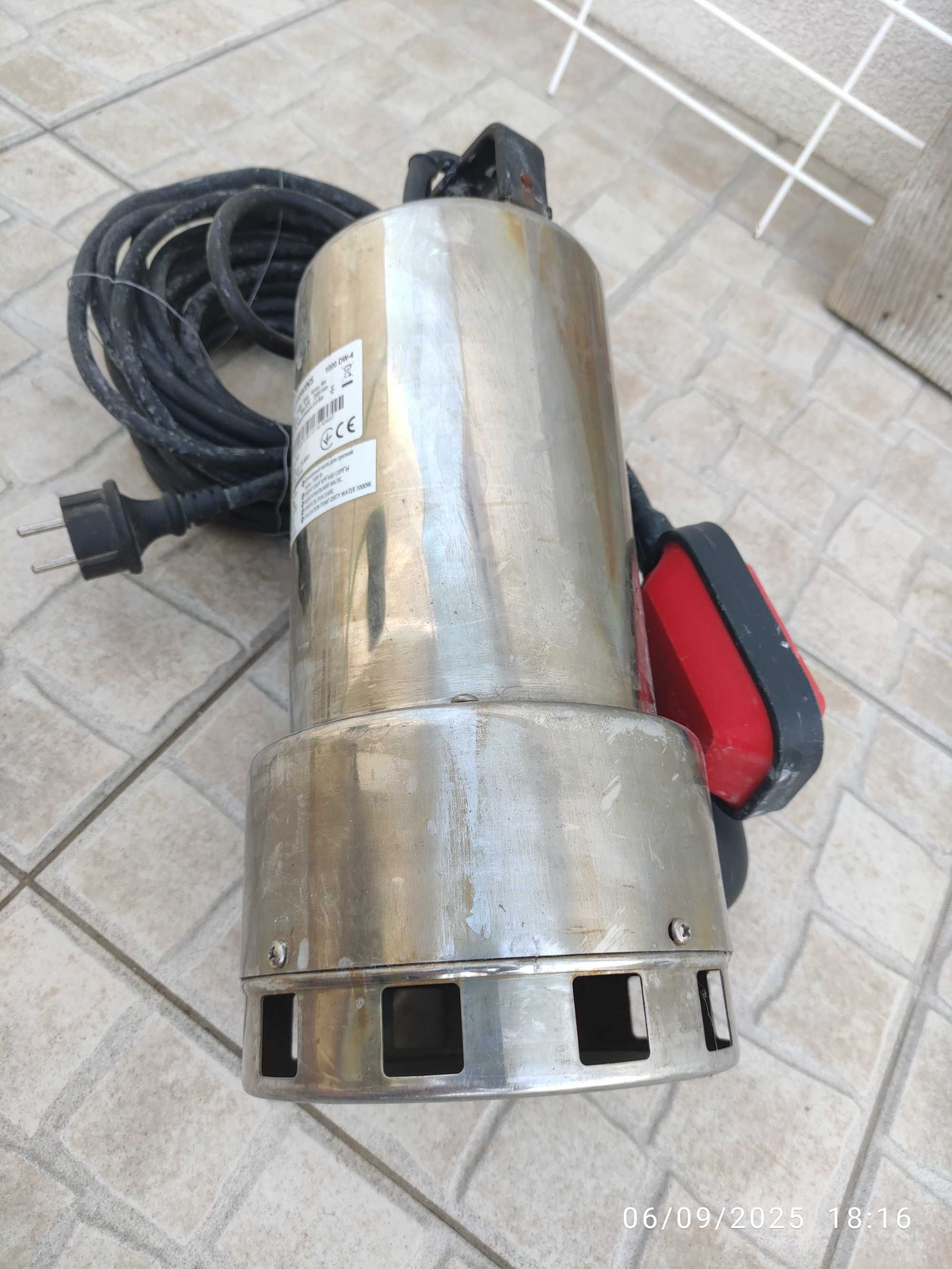 Bomba de agua poço