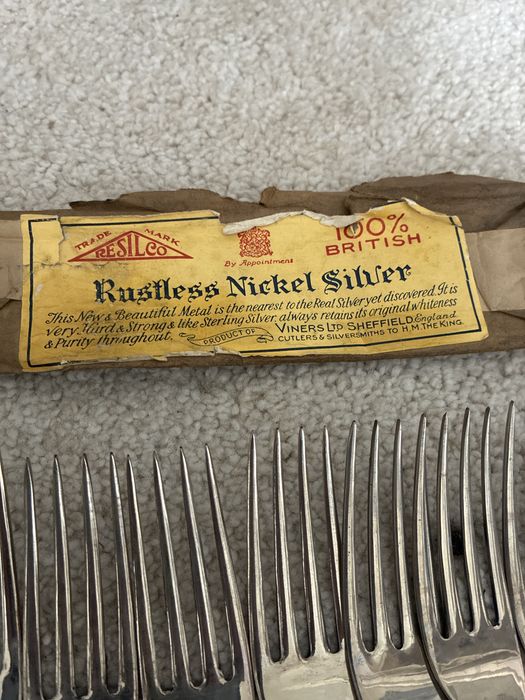 Garfos antigos ingleses