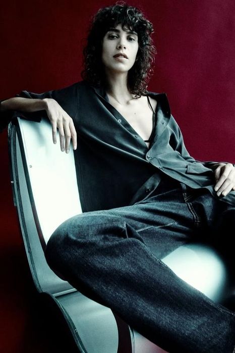 Шовкова сорочка zara zw collection