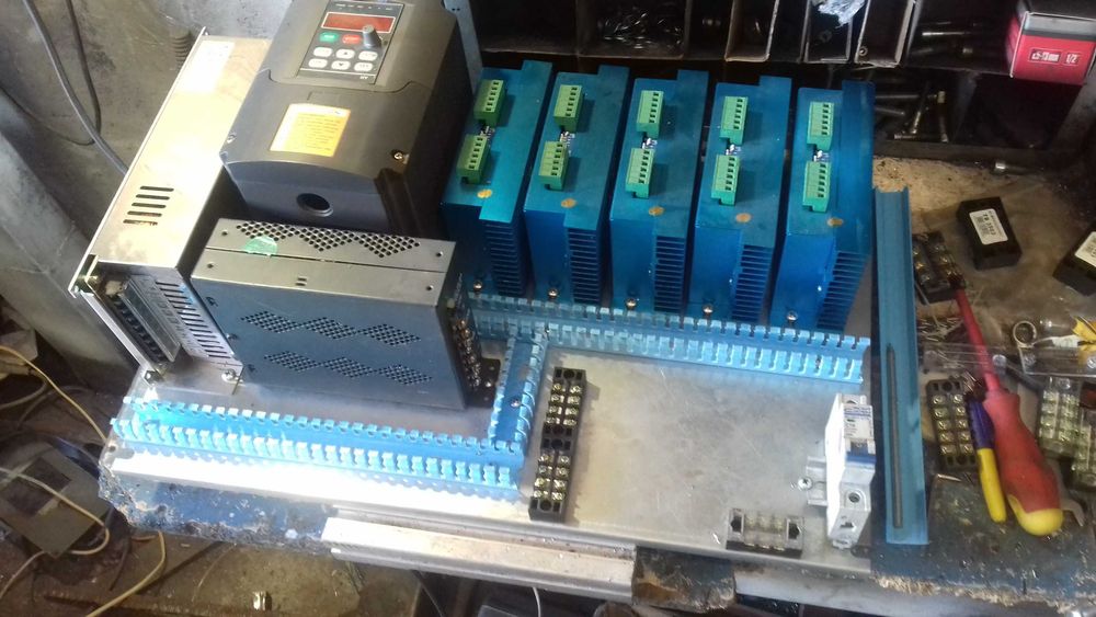 Щитовая для ЧПУ CNC станка, сборка под заказ