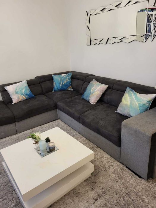 Poszewki na poduszki dekoracyjne wzór 45x45 cm 4 sztuki