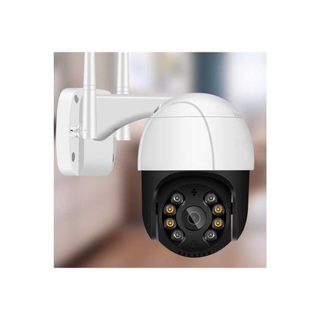 Câmara Vídeo Vigilância WiFi 3MP - Visão Noturna - Áudio Bidirecional