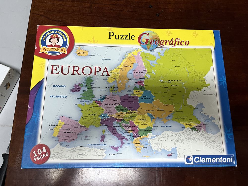 Puzzle da Europa