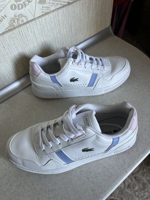 Lacoste Кеды низкие (LL498) Женское ОРИГИНАЛ!, цвет - Белый, размер 40