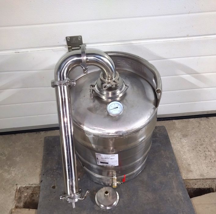 Кега переварена на куб 100л