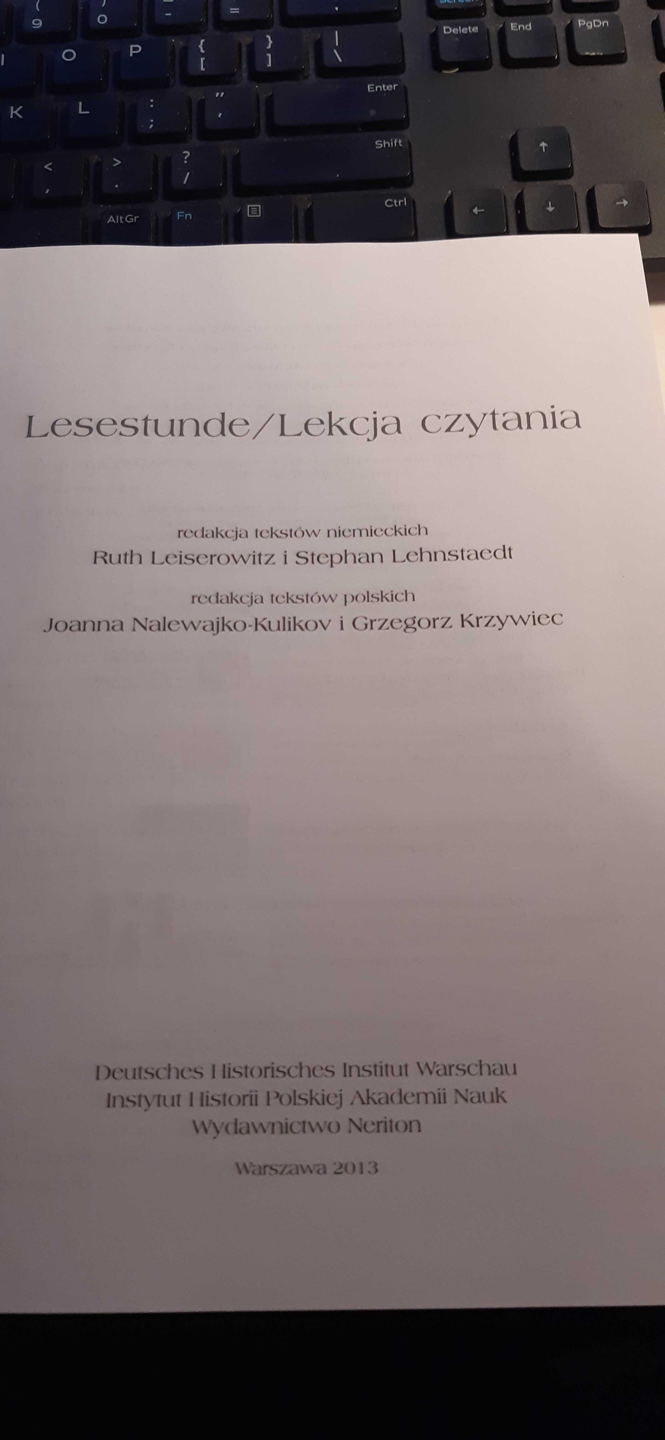 lesestunde lekcje czytania grzegorz krzywiec