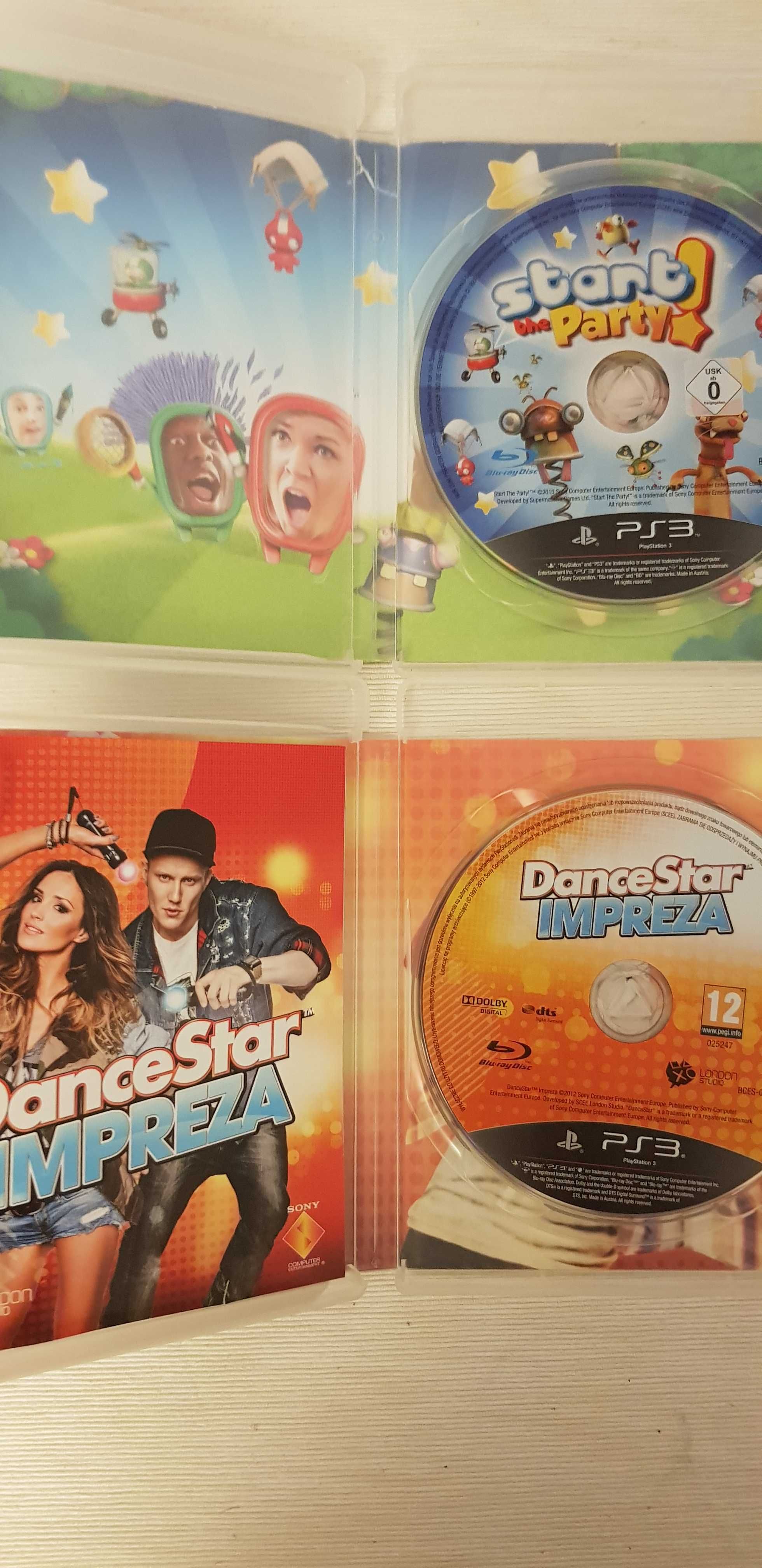 DanceStar  Impreza Move PS3 + GRATIS start the party ps3