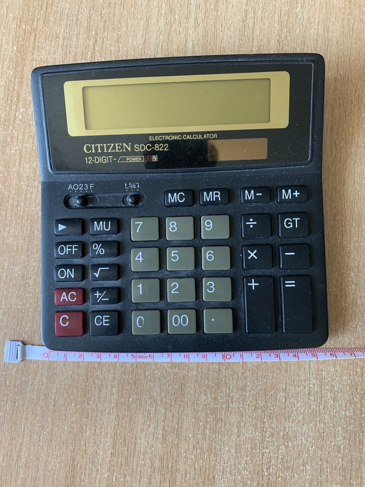 Калькулятор citizen SDC-822