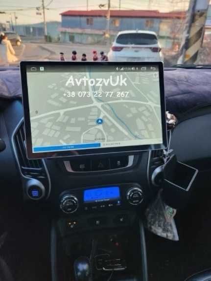 Магнитола IX35 Hyundai TUCSON GPS USB 2 дин 35 іх CarPlay Android 14
