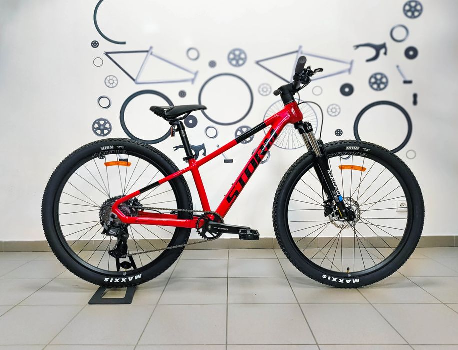 Rower MTB młodzieżowy Storm Raptor 1.0 27.5 czerwony rozm. 13"