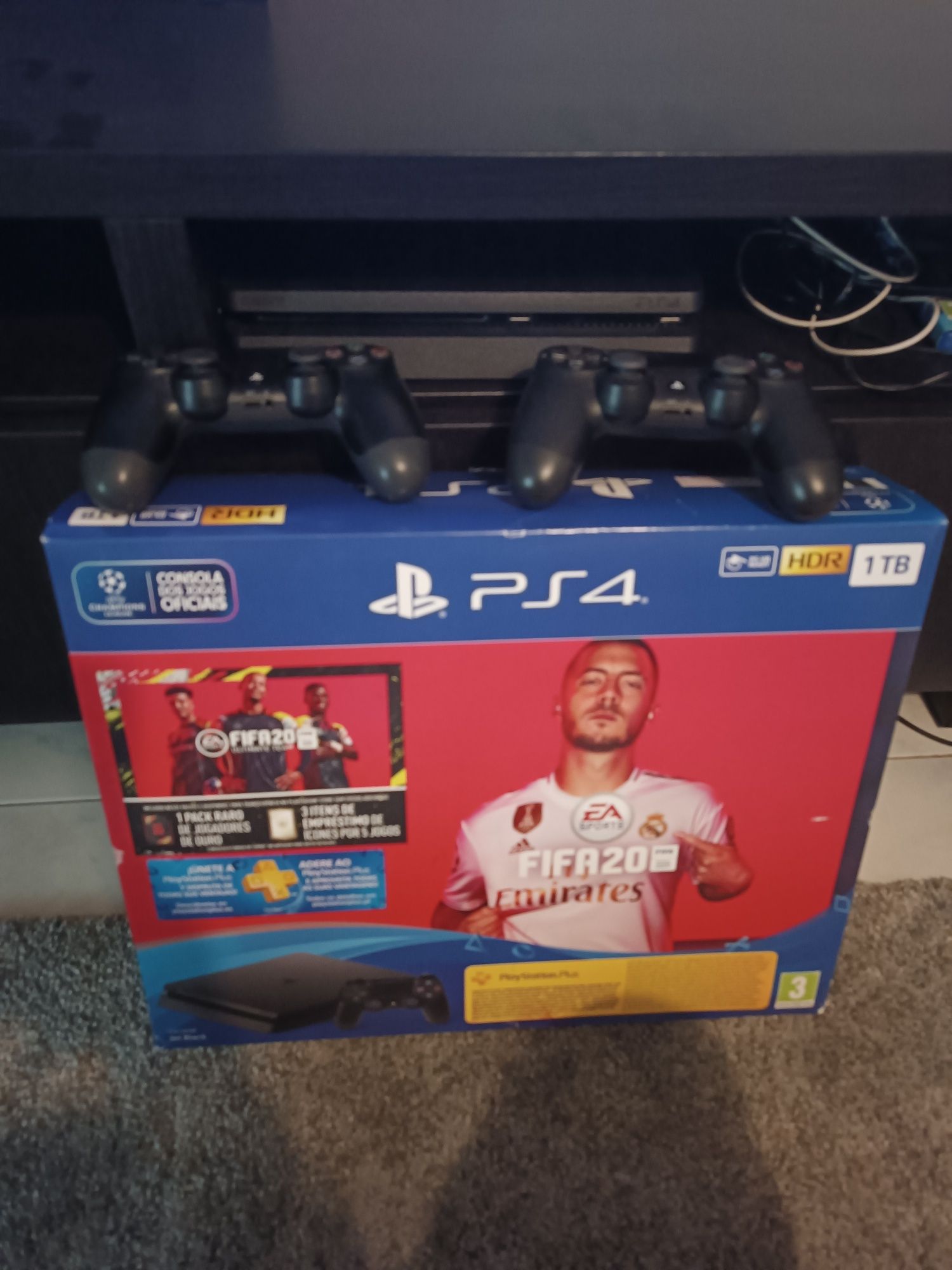 PlayStation 4 c/ 2 comandos