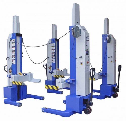 Підкатні колоні підіймачі  5.5т Well Kraft ML4022W (Німеччина-Китай)