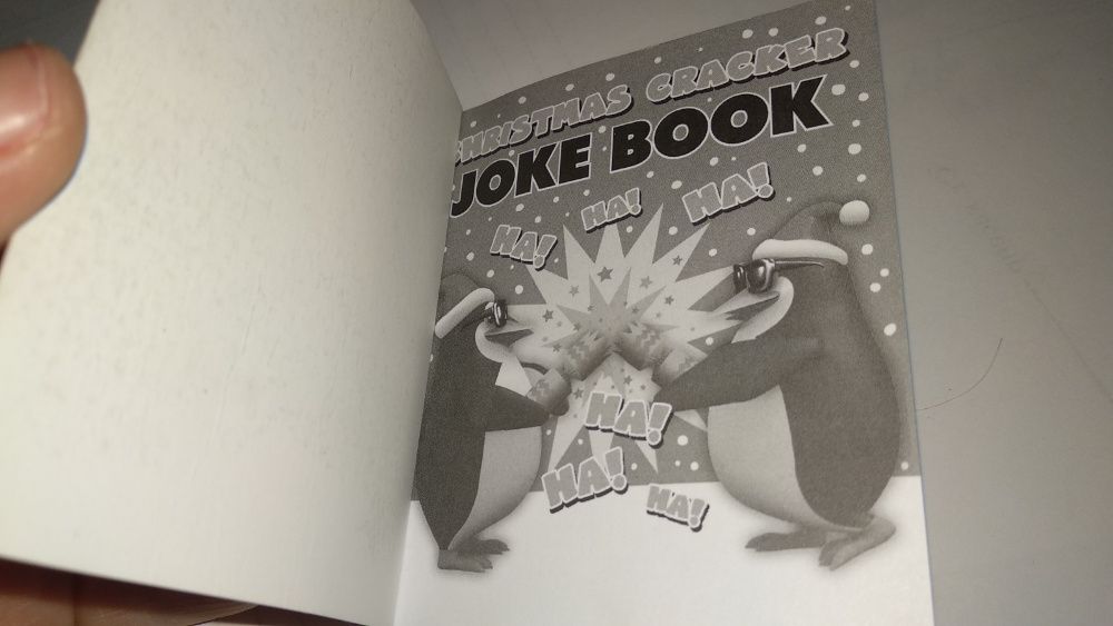 КНИГА НА АНГЛИЙСКОМ языке миниатюра chrismas joke book юмор рождество