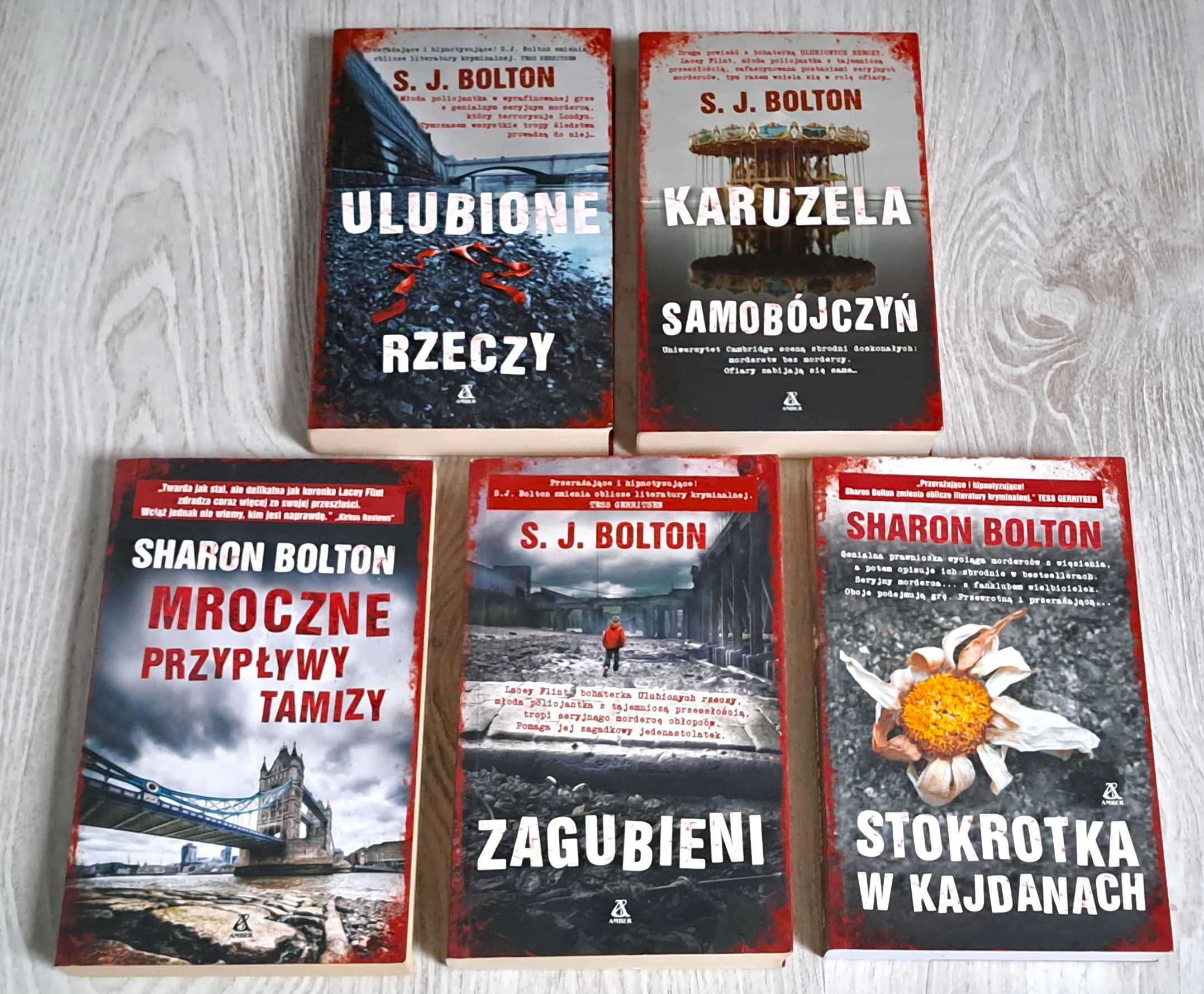 Bolton Karuzela samobójczyń Ulubione rzecz Mroczne przypływy Zagubieni