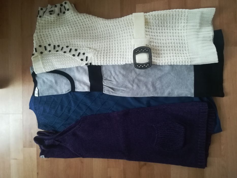 Zestaw tunika sukienka, zestaw sweterkowy