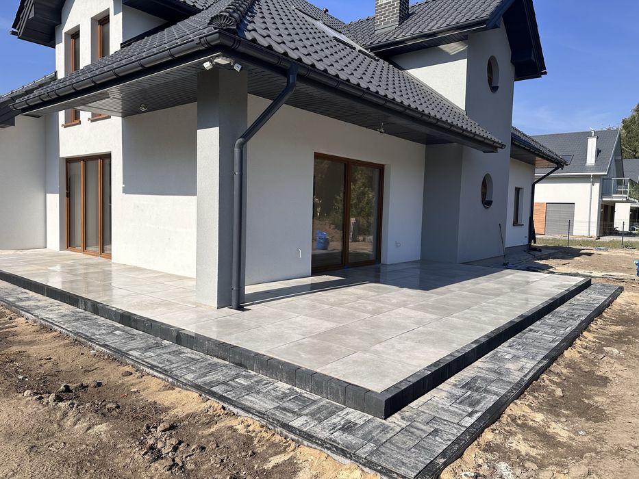 Usługi brukarskie - podjazdy, tarasy, drenaże, roboty ziemne.