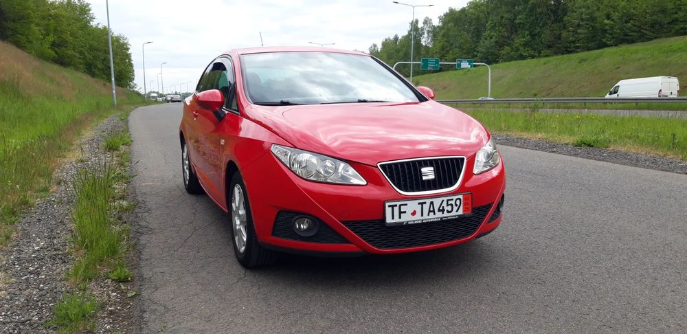 Seat Ibiza 1.4 16V 86KM 2008r Bezwypadkowy Klima Webasto z Niemiec po opłatach