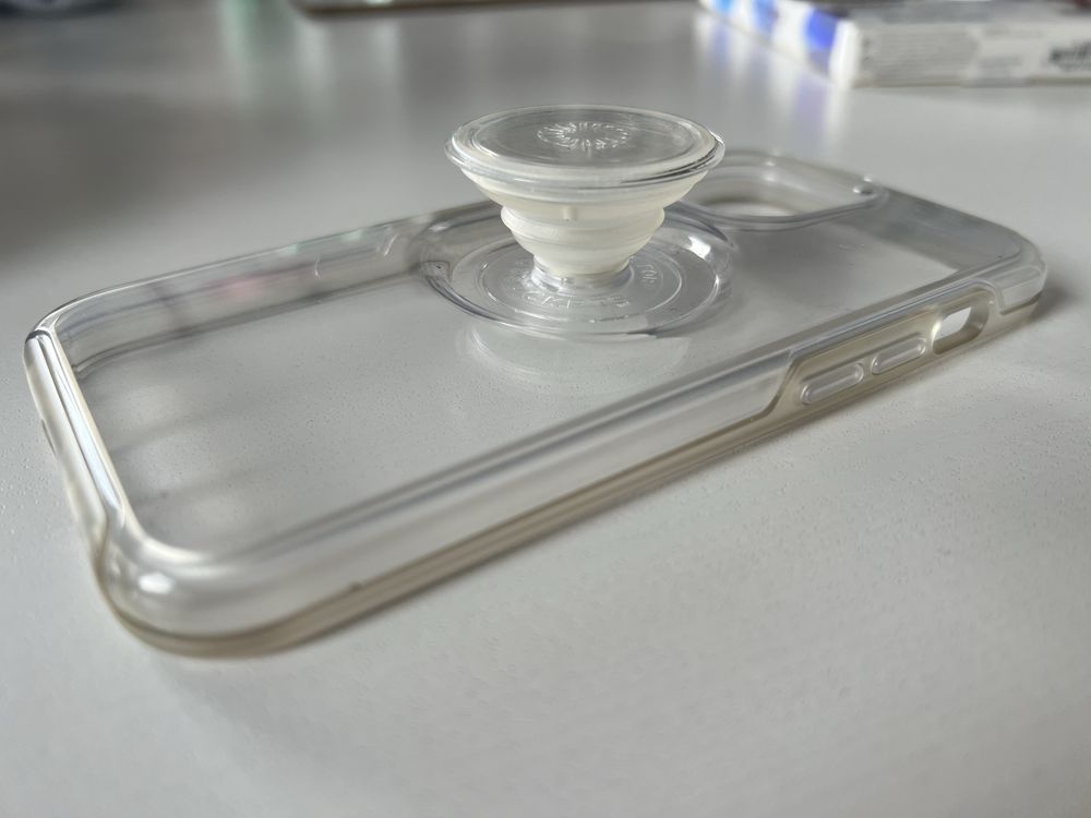 Otterbox Popsocket etui case iPhone 13 Pro przezroczysty