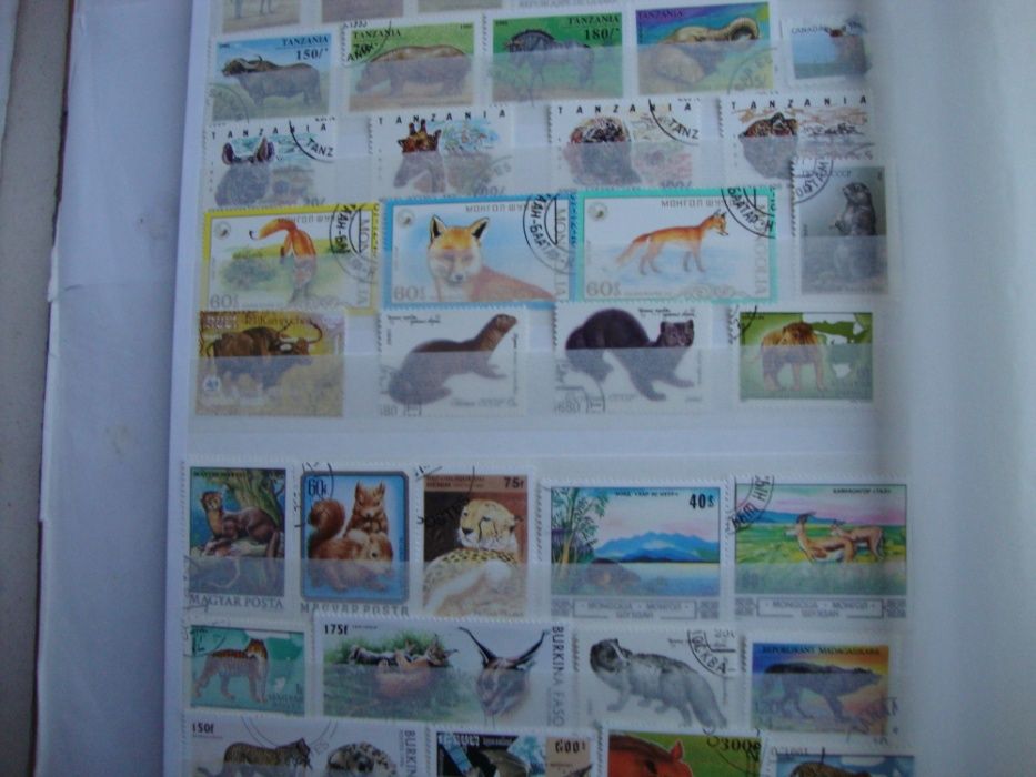 Album de Selos de animais