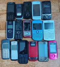У колекцію лот телефонів nokia E51, 1100, E65, sumsung I710, D830 ZTE