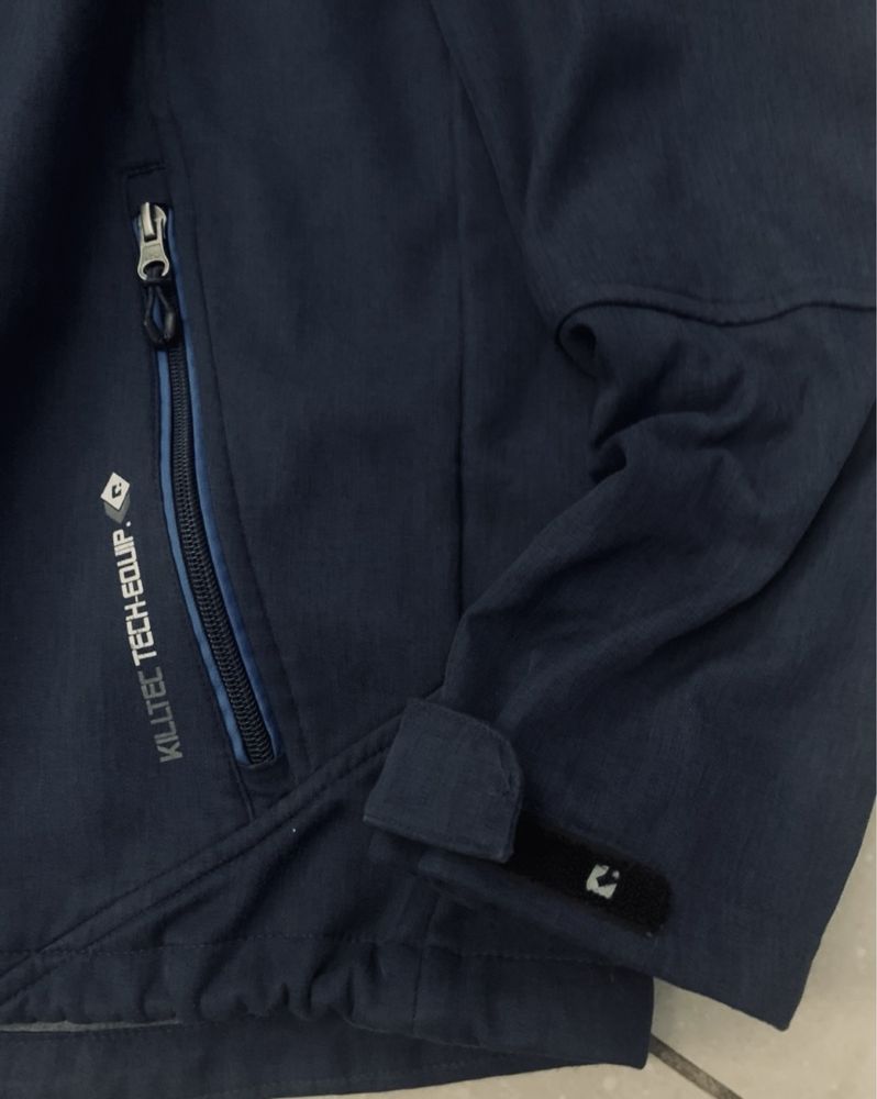 Kurtka softshell damska Killtec r. M granatowa a’la jeans, membrana 8K