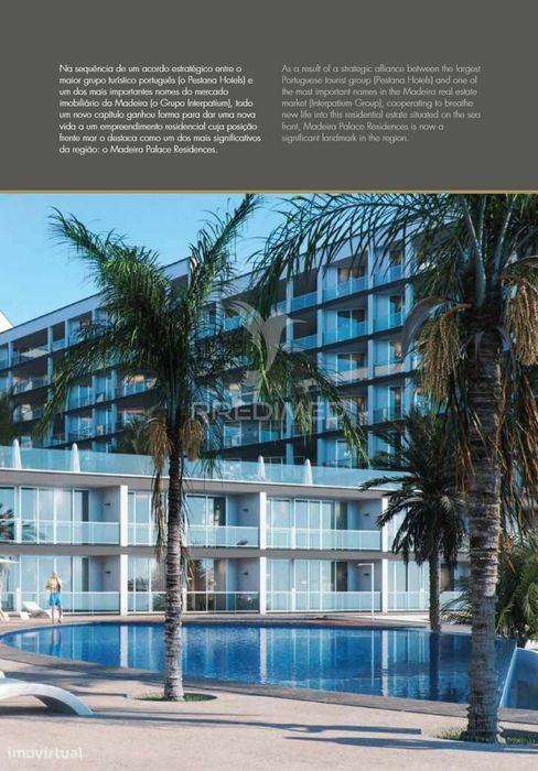 Apartamento T2 De Luxo Na Estrada Monumental.