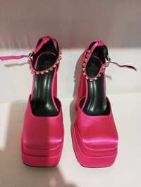 Sapato Feminino Rosa Novo