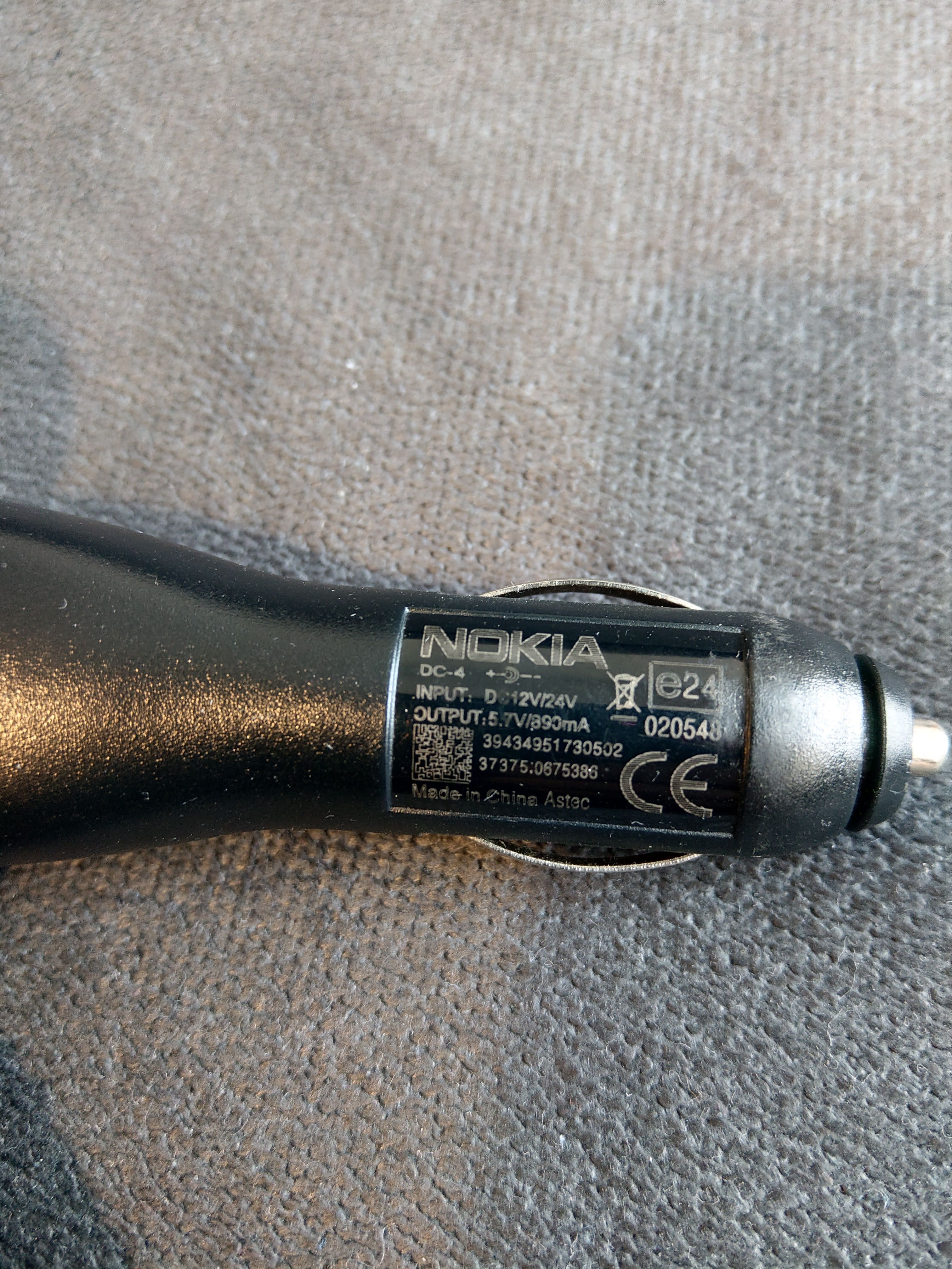 Ładowarka samochodowa NOKIA DC-4 Oryginalna