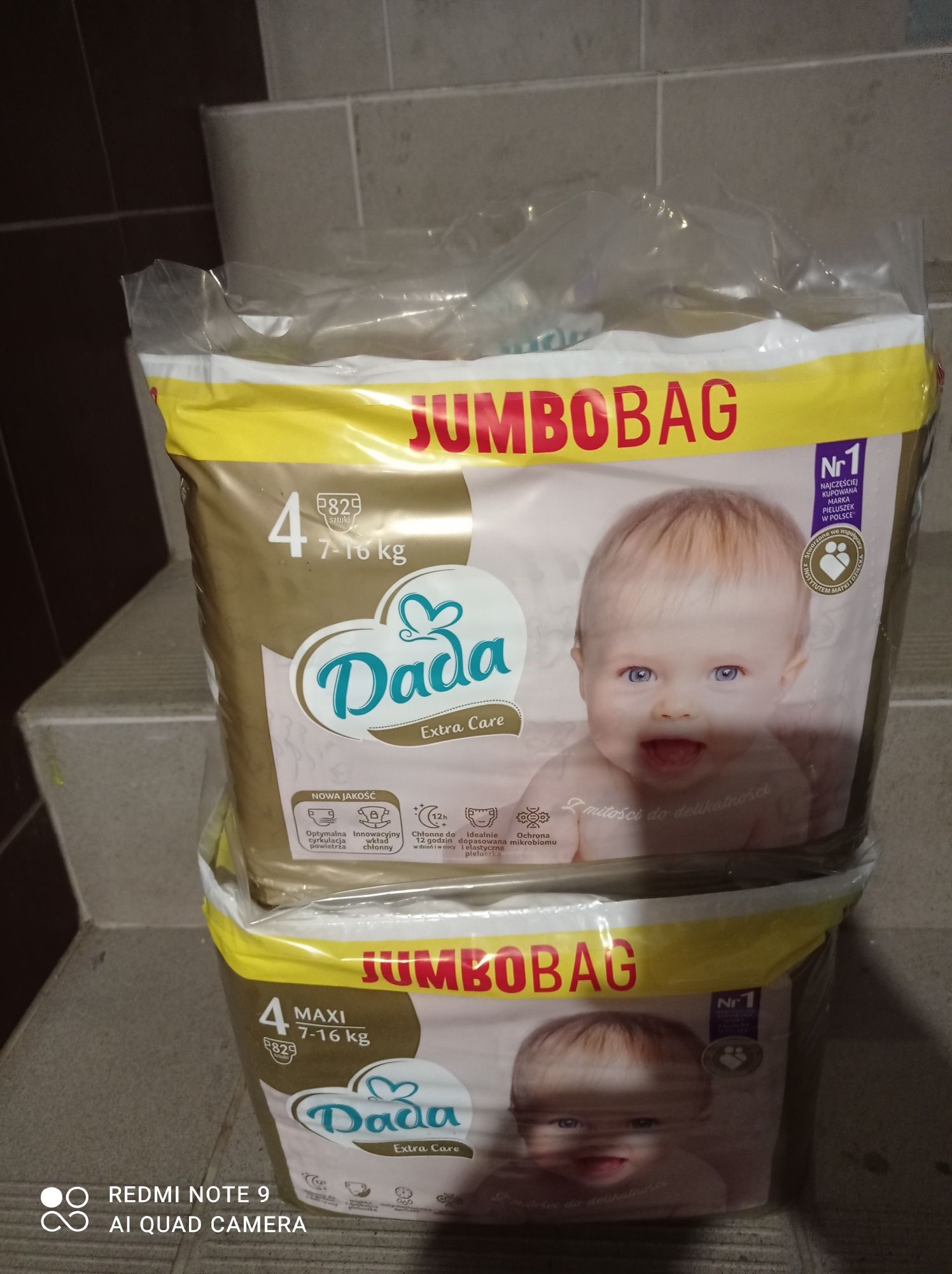 Pieluchy Dada Jumbo bag rozmiar 4