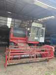Kombajn zbożowy MF 430 + stół do rzepaku