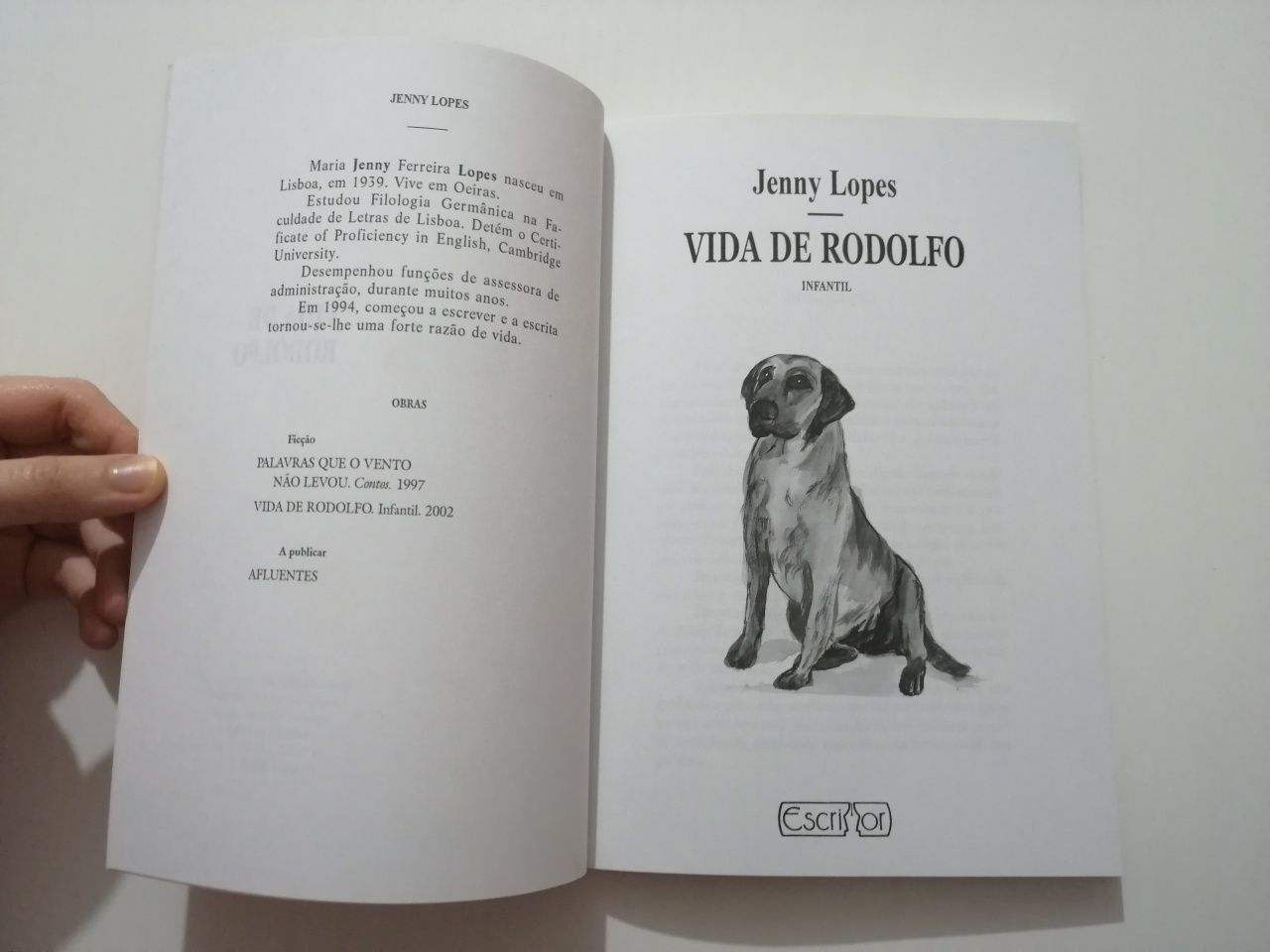 Livro: "Vida de Rodolfo" de Jenny Lopes