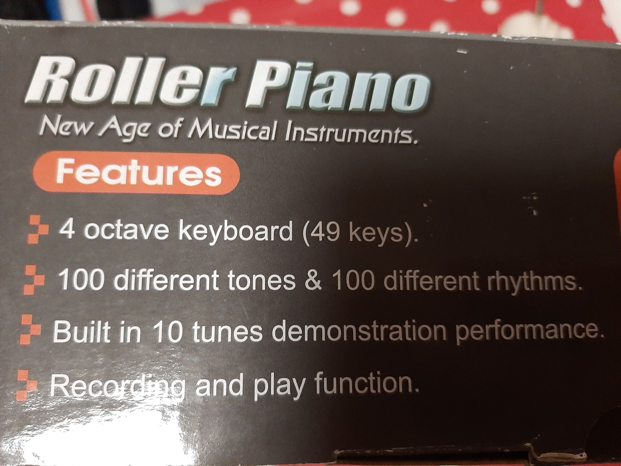 Piano roller fita