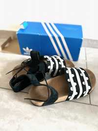 Sandały  klapki Adidas Adilette Ankle Wrap W Rozmiar 38