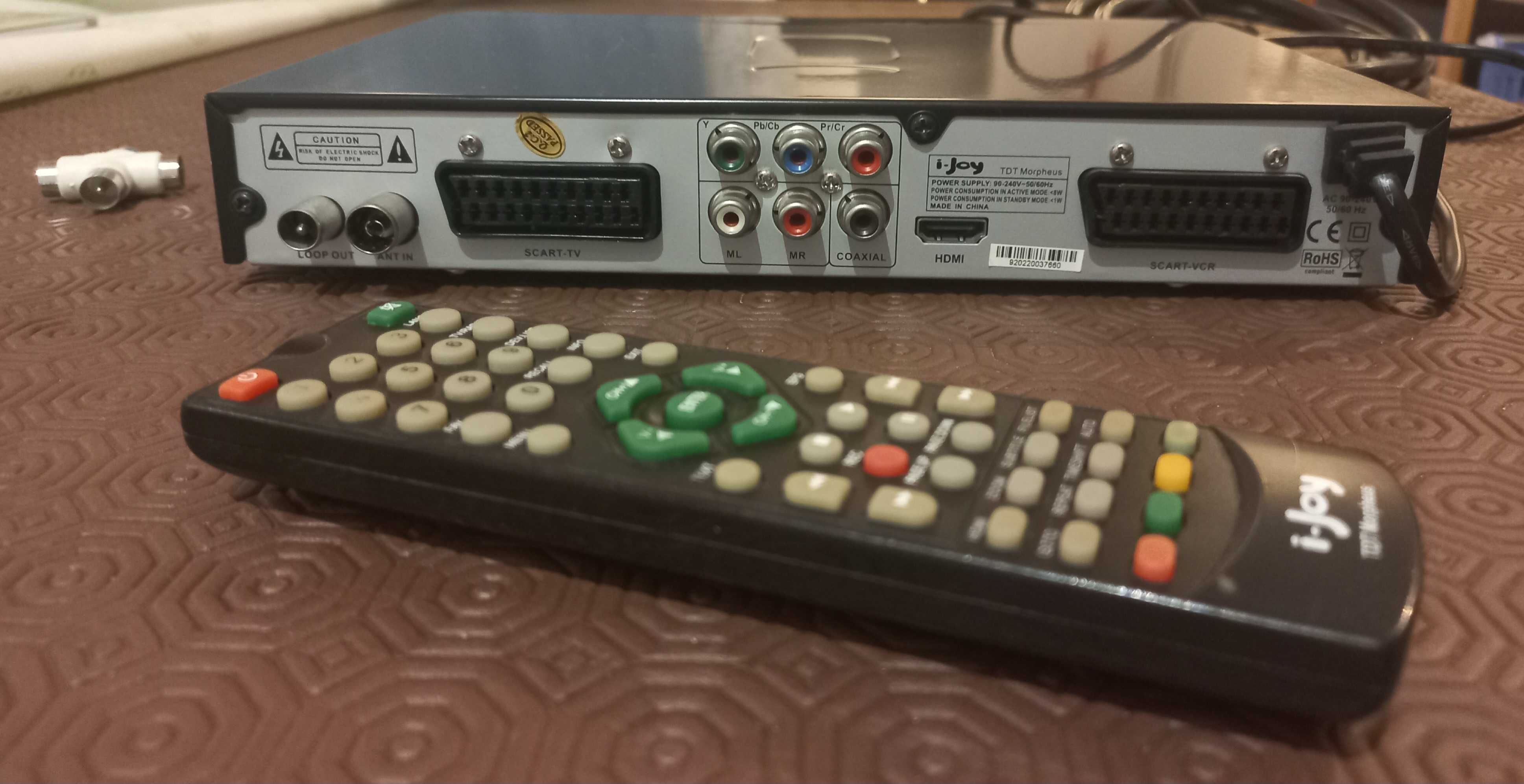 Receptor de sinal de TV e TDT