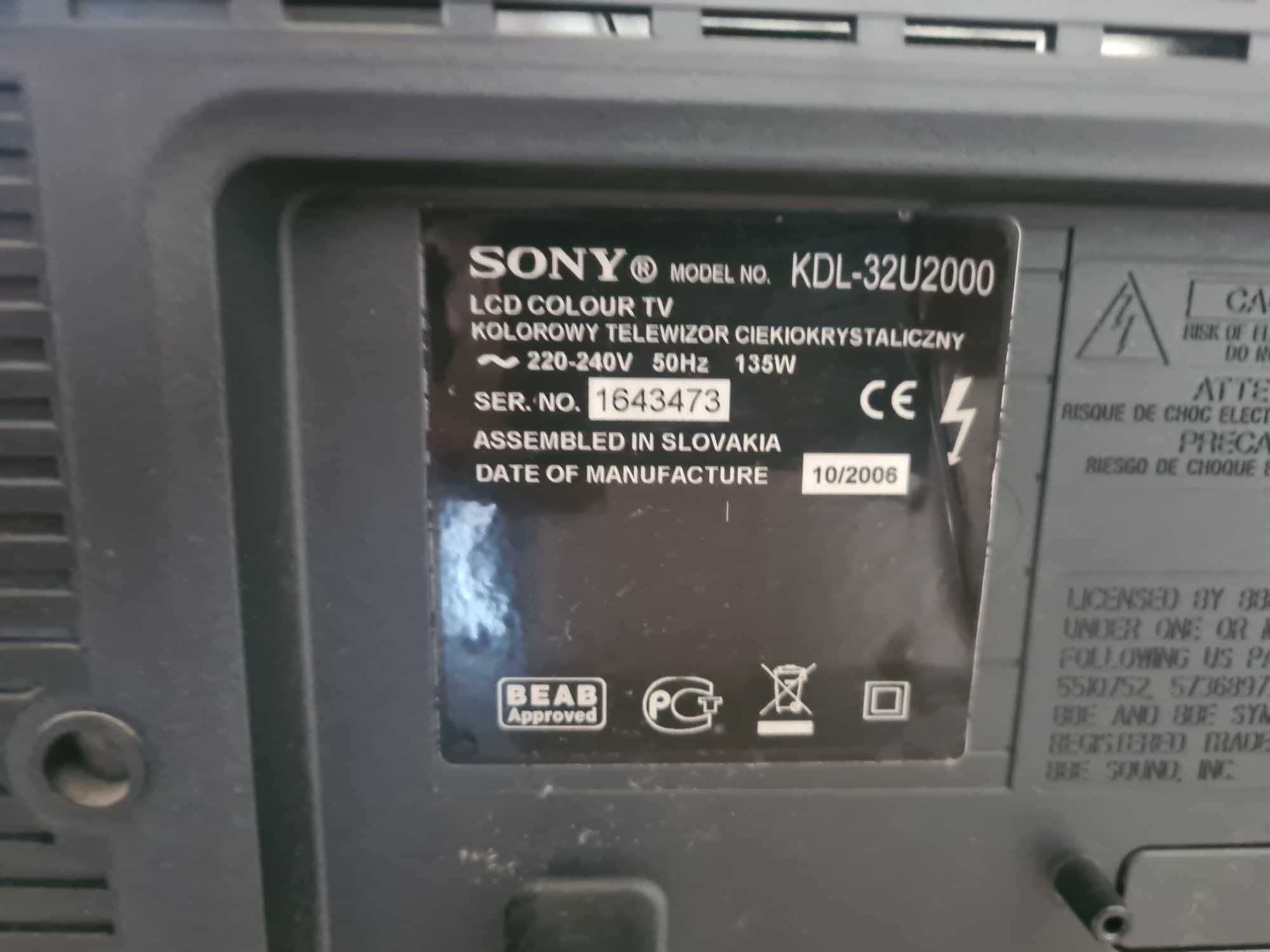 Telewizor Sony KDL-32U2000