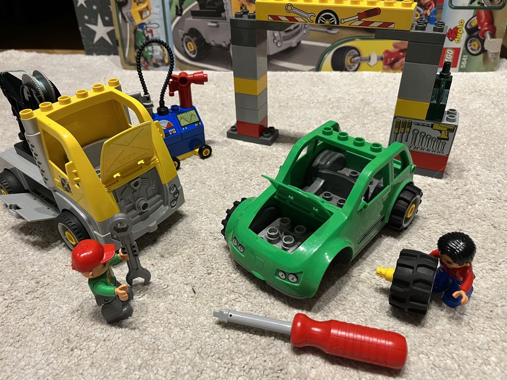 Warsztat samochodowy lego duplo 5641