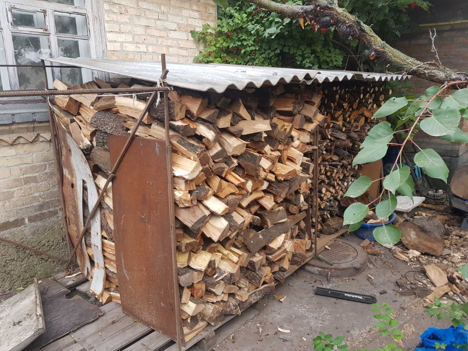 Продам колотые дрова в складометрах для отопления в буржуйку или котел