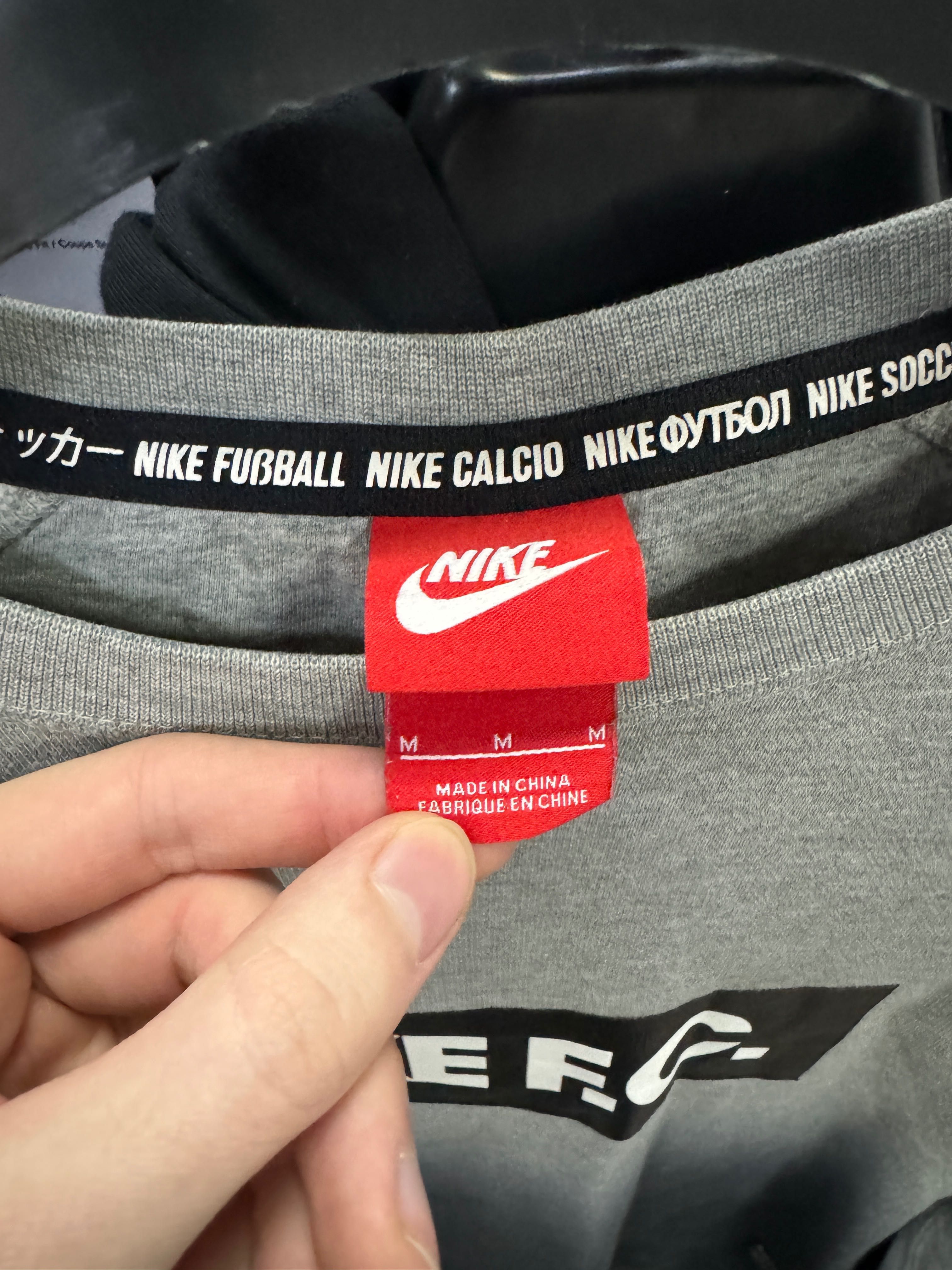 Nike FC soccer світшот чоловічий велике лого светр найк