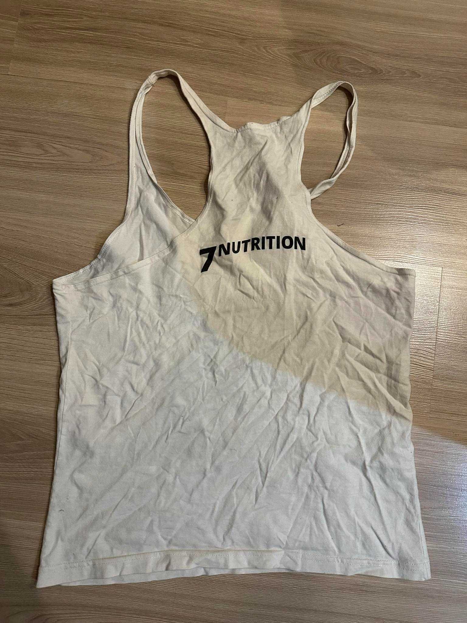 7 Nutrition Tank Top Piotrkowicz White M podkoszulek