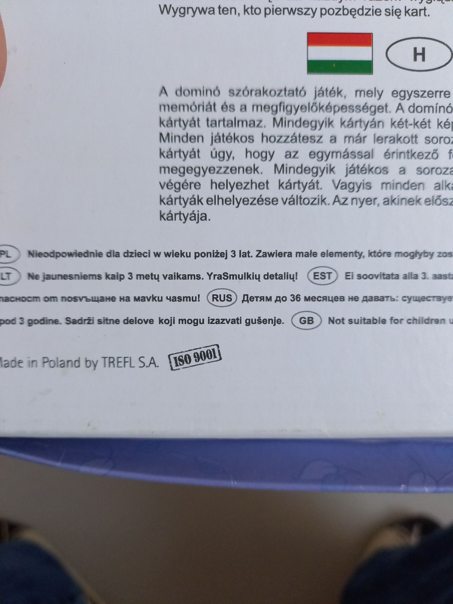 Domino i puzzle dla dzieci powyżej 3 lat