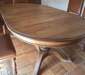 Mesa Jantar em carvalho 182cm (+50cm+50cm)