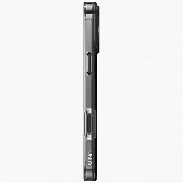 Etui UNIQ Clario Magclick Charging na iPhone 17 Pro Max - czarne