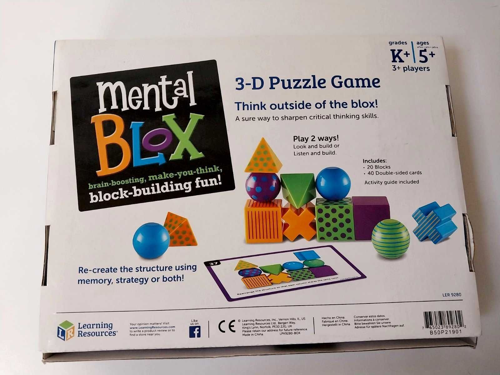 Розвиваюча гра Learning Resources Mental blox Ментал Блокс LER9280