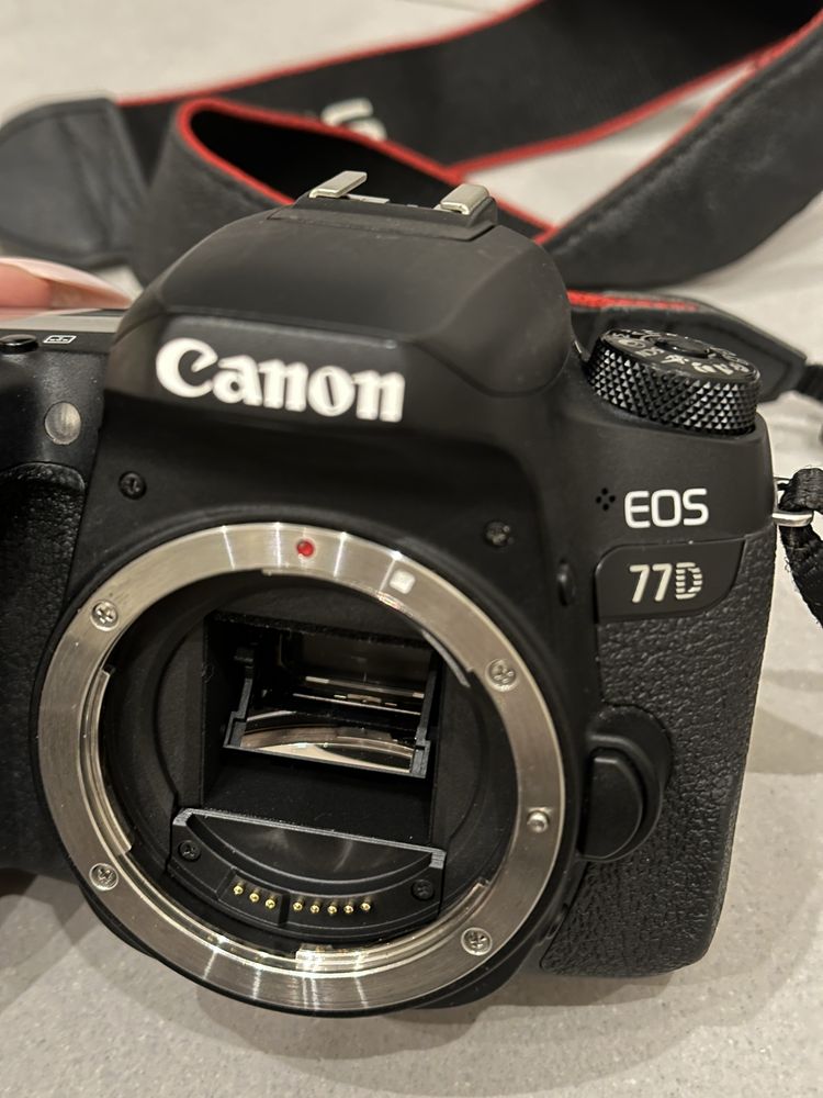 Canon 77d + 2 obiektywy