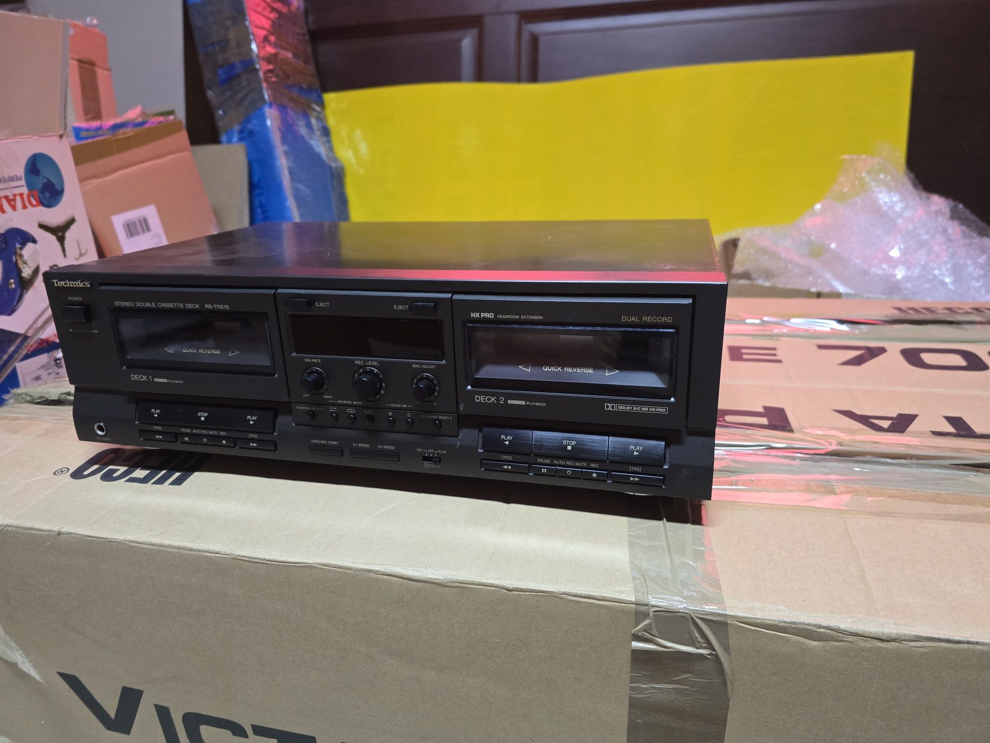 Magnetofon Deck kaseta Technics RS-TR515