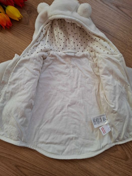 Ciepła bluza Lindex rozmiar 56 bawełniany podszewka