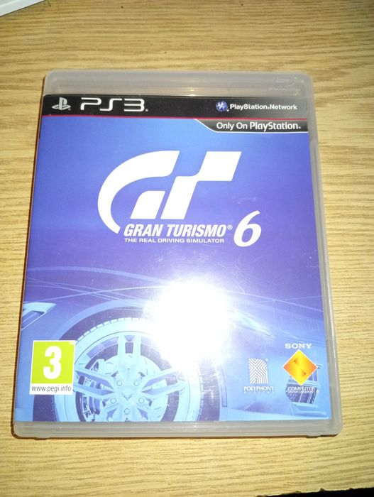 Gran Turismo 6 PS3 UK ang uszkodzona