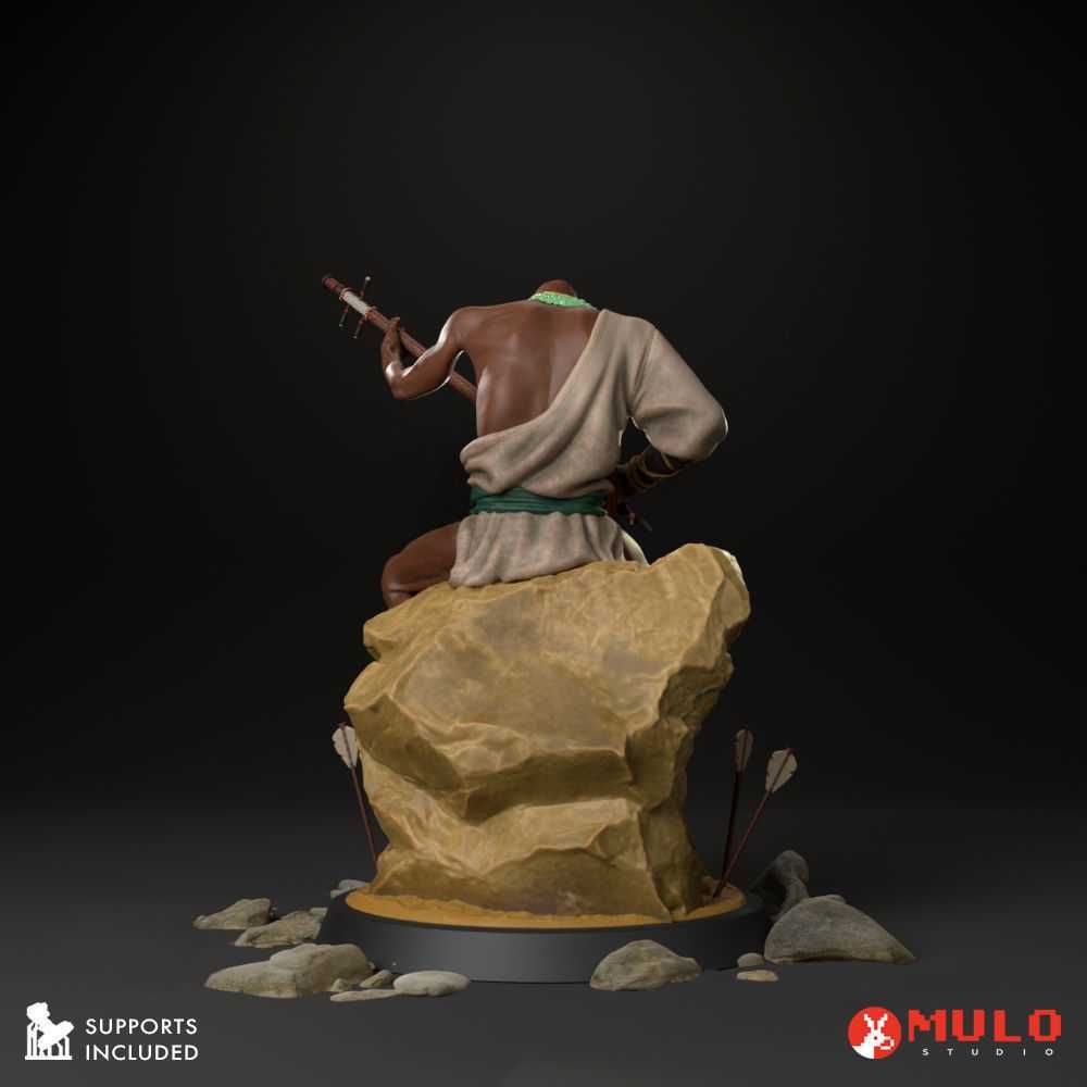 Figurka Headless, Black Myth Wukong, Żywica, Ręcznie Malowana