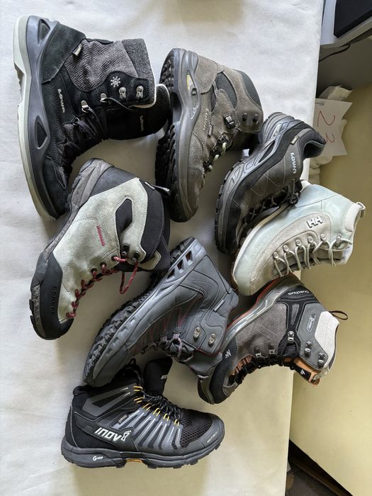 Трекінгові ботінки Lowa gore-tex шкіряні